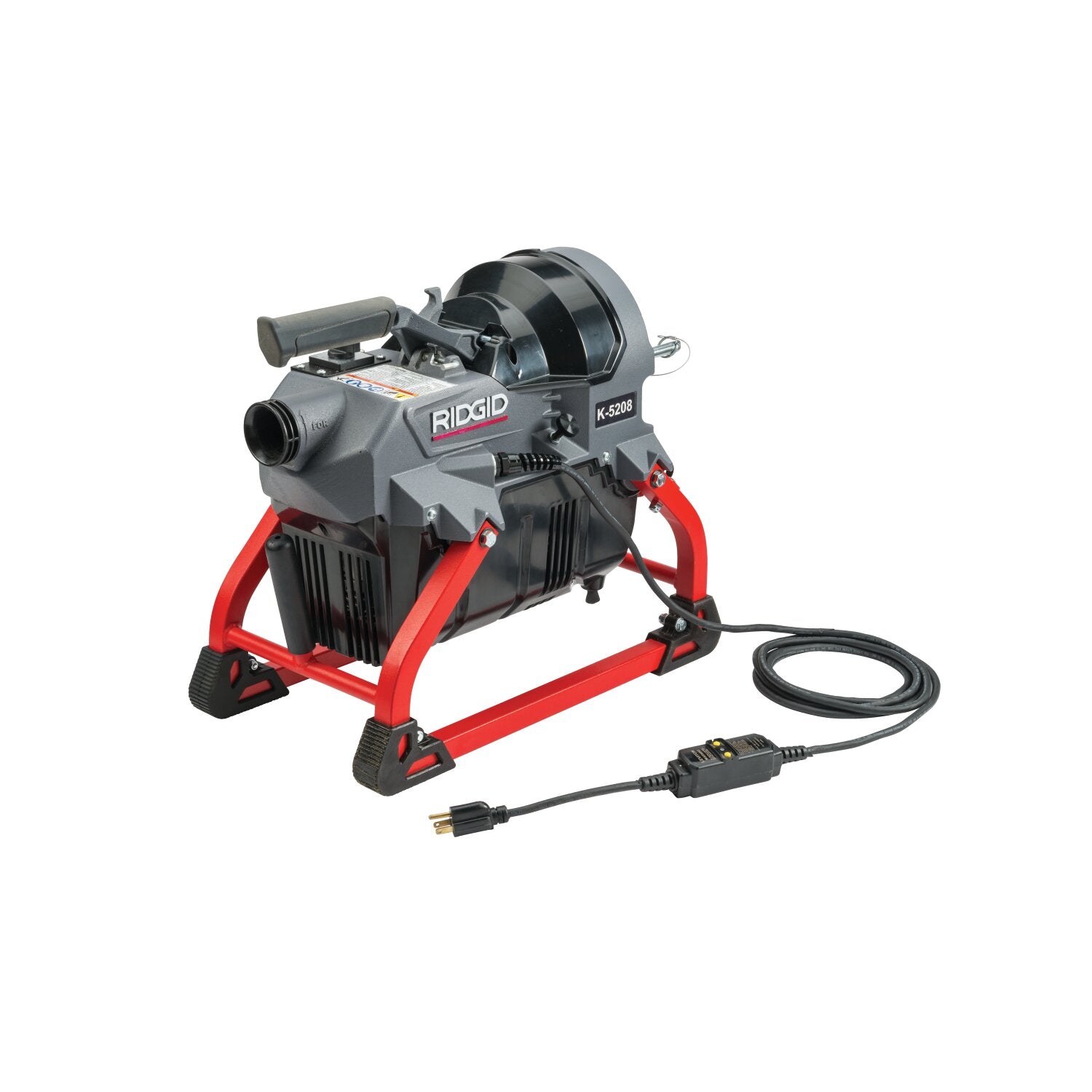 Ridgid 62378 K-5208, 115V 60Hz Machine with guide hose, qty: 7 C-11 cables, qty: 2 A-8 wire baskets, and toolbox (w/cutters) kit Online Sale