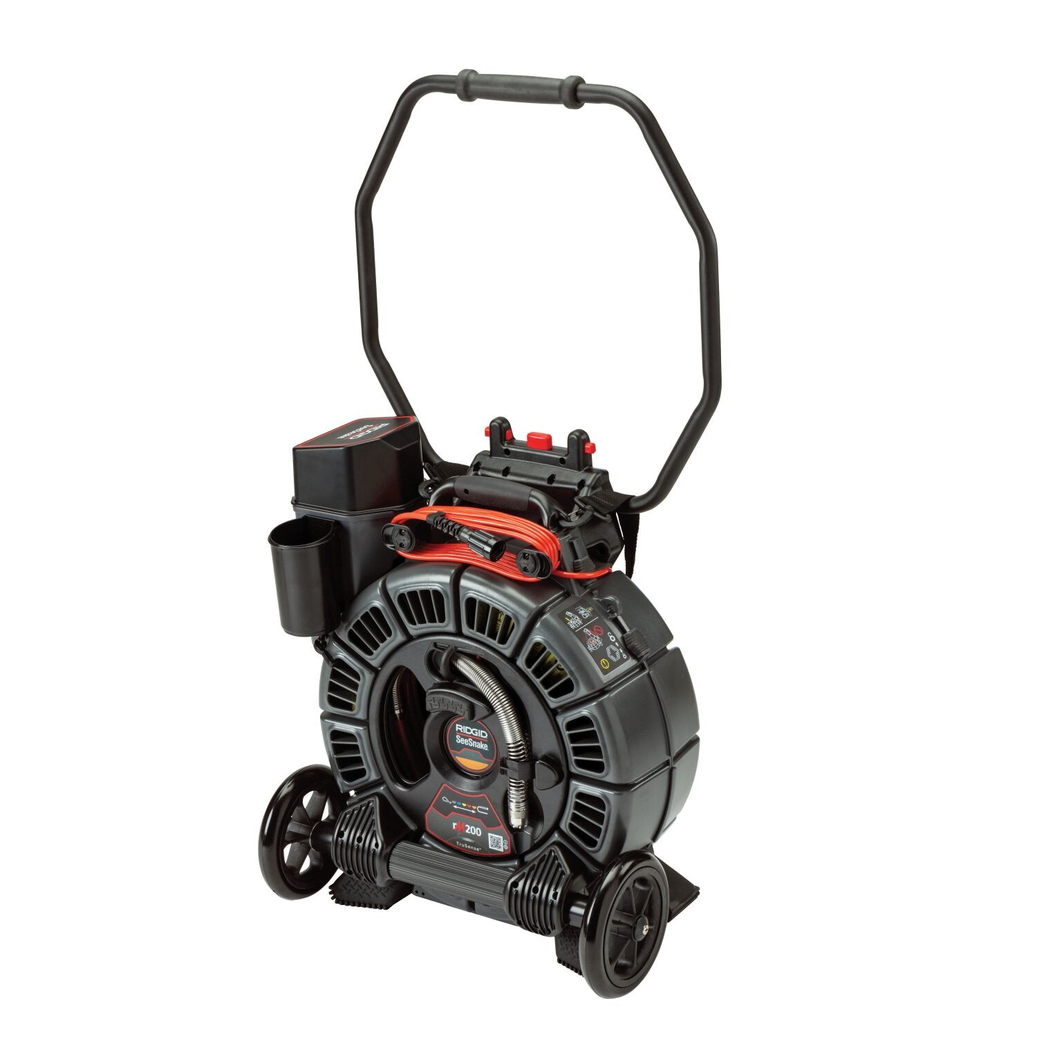 Ridgid 63663 SeeSnake rM200B Reel (165′ / 50m) with Self-Leveling Camera powered with TruSense