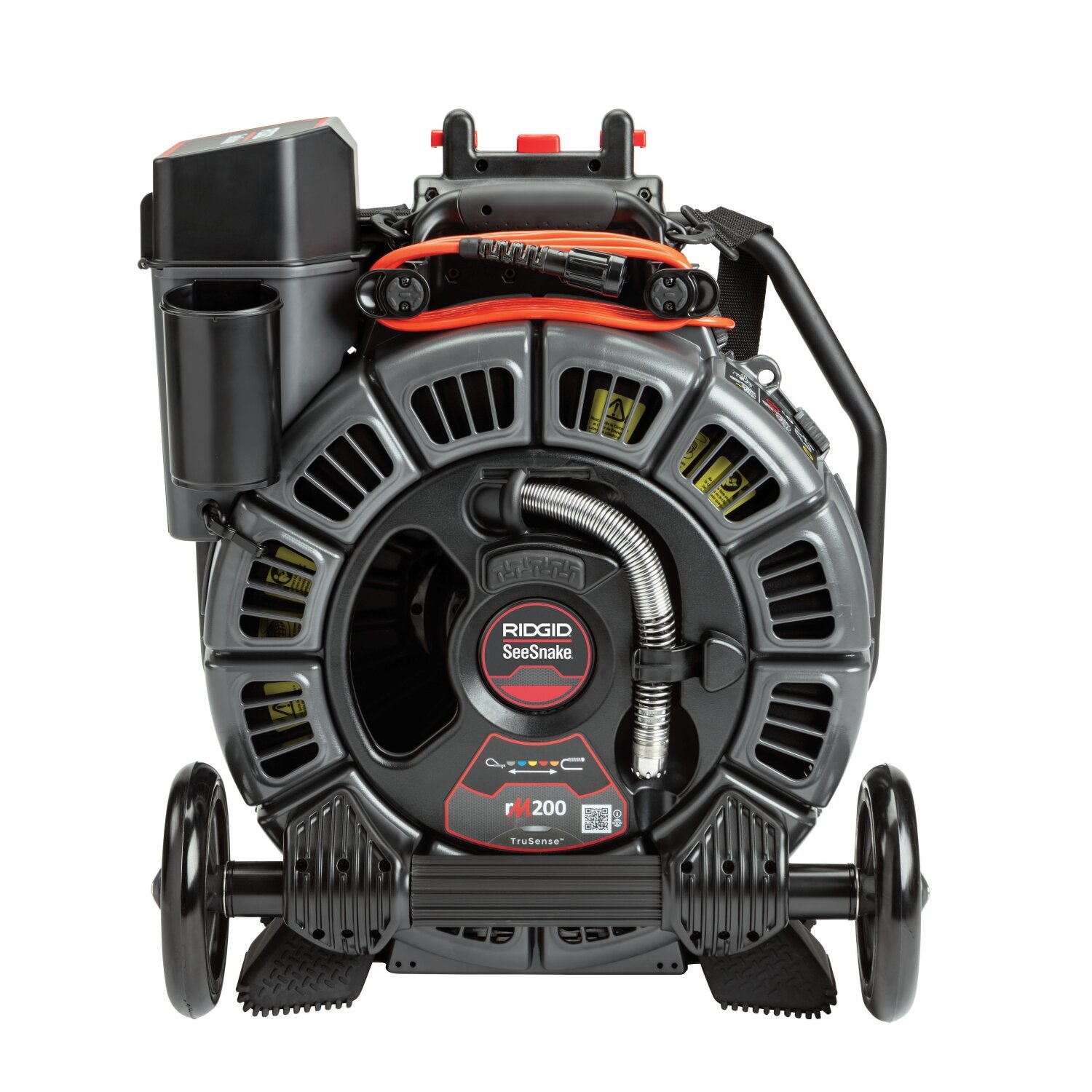 Ridgid 63658 SeeSnake rM200A Reel (200′ / 61 m) with Self-Leveling Camera powered with TruSense