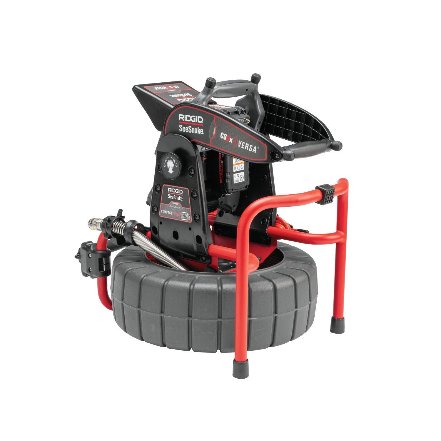 Ridgid 63818 SeeSnake Compact M40 System, includes CS6x VERSA Digital Recording Monitor, 18V Battery and Charger