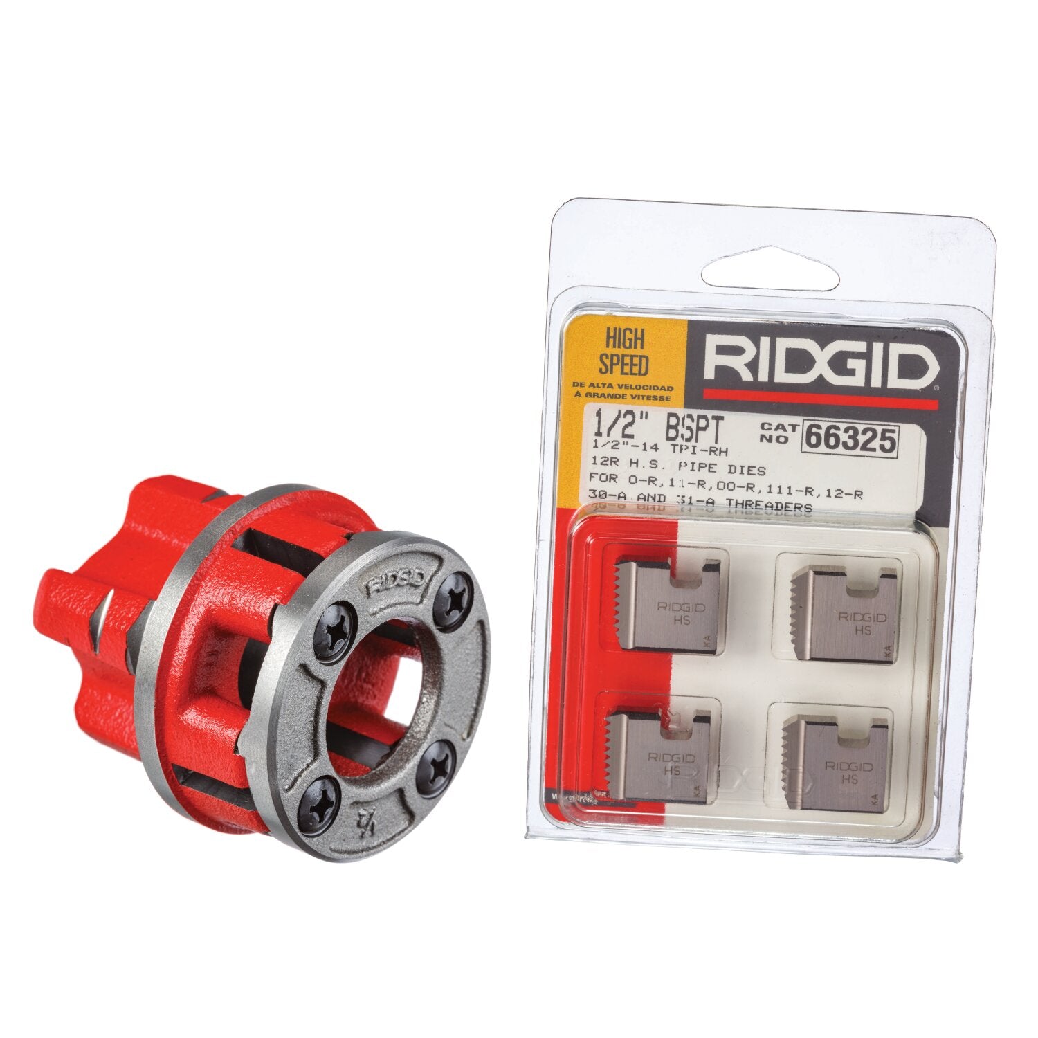 Ridgid 65625 1/2″ High-Speed Die Head