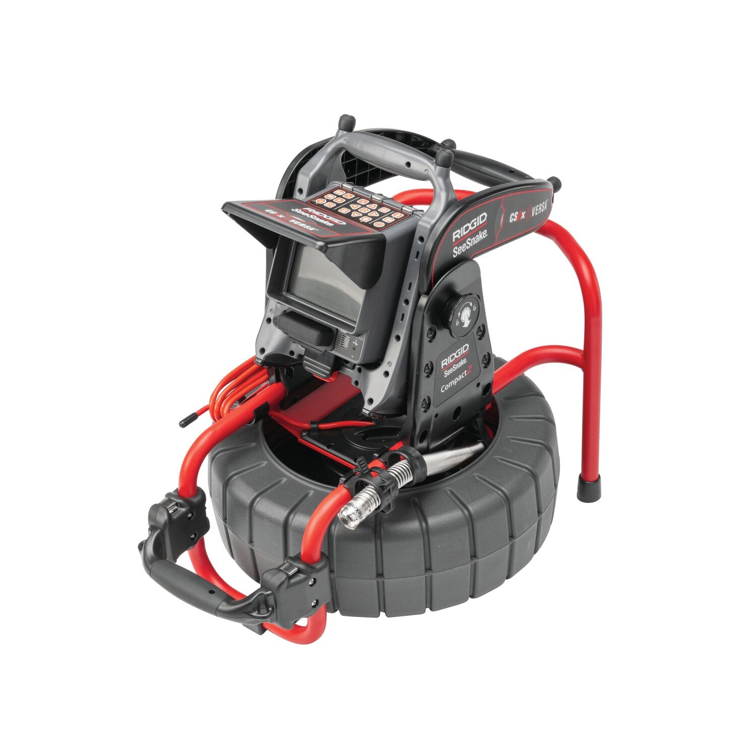 Ridgid 65098 SeeSnake Compact2 System, includes CS6x VERSA Digital Recording Monitor