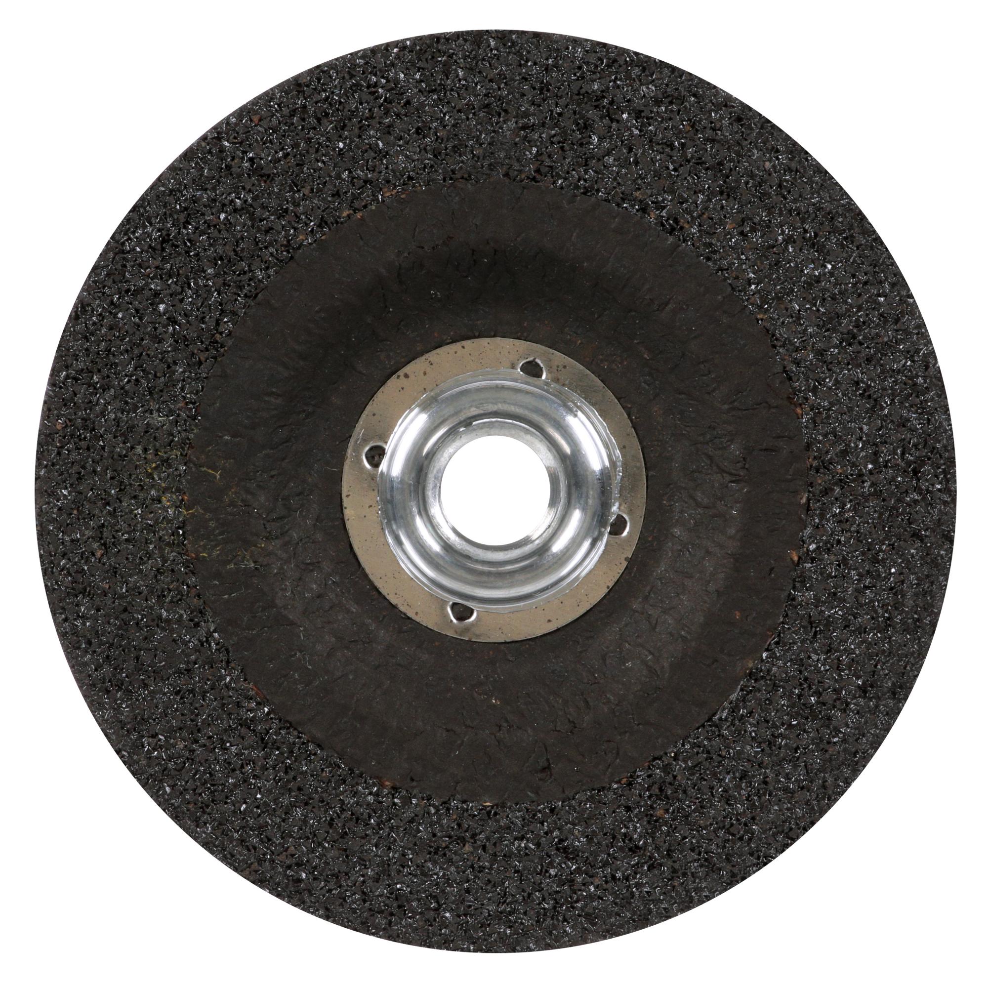 3M Cubitron II Depressed Center Grinding Wheel, 64320, Quick Change,T27