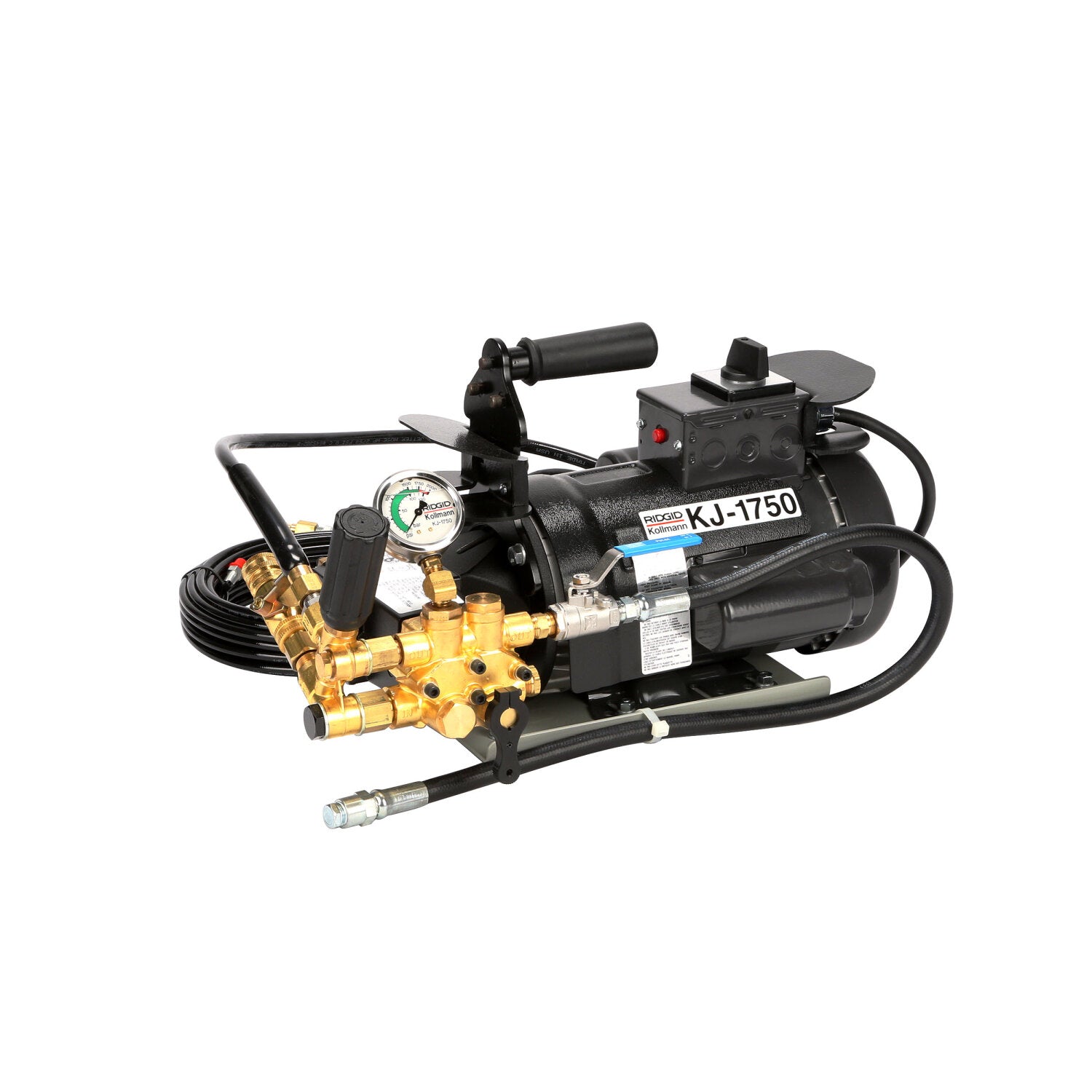 Ridgid 67332 62687 with: H-10 Cart, 100′ x 1/4″ (30.5 m x 6.4 mm) Trap Hose