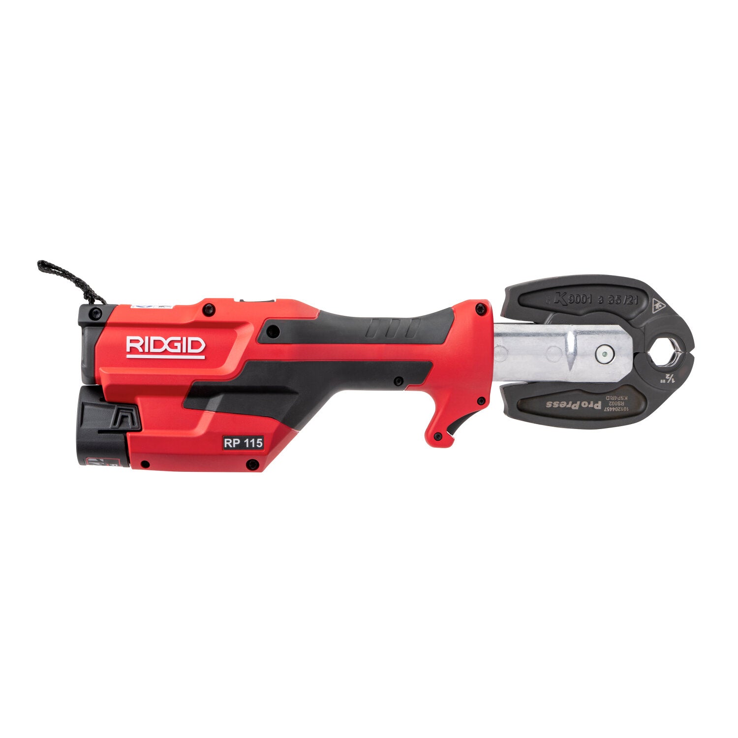 Ridgid 72553 RP 115 Battery Kit with ProPress Jaws (1/2” – 3/4)