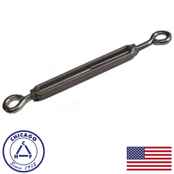 #4 Eye & Eye Midget Aluminum Turnbuckle (05114-9)