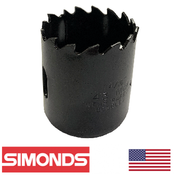 1 11/16″ (43MM) Simonds USA Max Cut Carbide Tip Hole Saw (36027500) Online Hot Sale