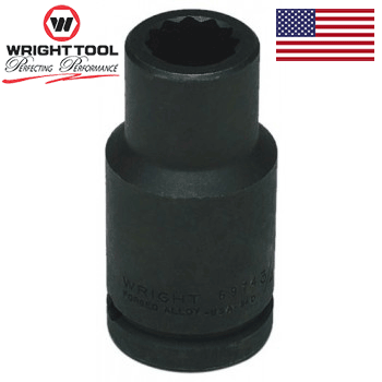 1″ – 1″ Dr. 12 Pt. Deep Impact Socket (8982WR)