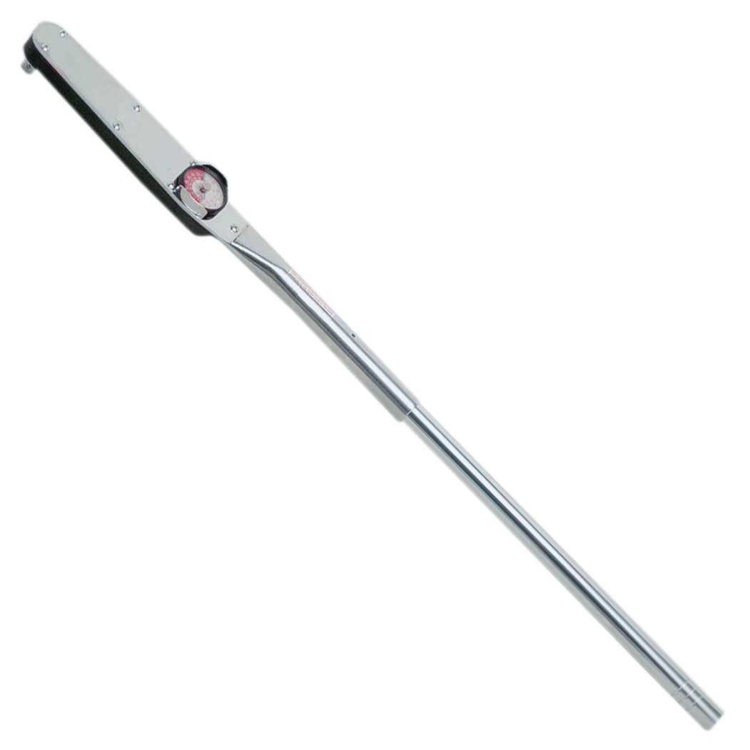 1″ Dr. Wright Dial Indicator Torque Wrench 0-1000 ft. lb. (8470WR)