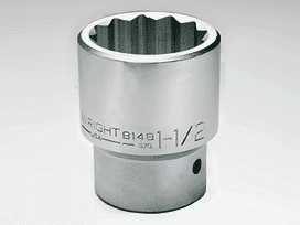 1″ Dr. Wright 1-9/16″ – 1″ Dr. 12 Pt. Standard Socket (8150WR)