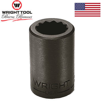 1-1/8″ – 1/2″ Dr. 12 Pt. Std. Impact Socket (4886WR)
