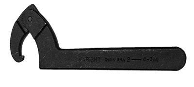 1-1/4″ to 3″ Spanner Wrench Adj. Hook Black (9631WR)