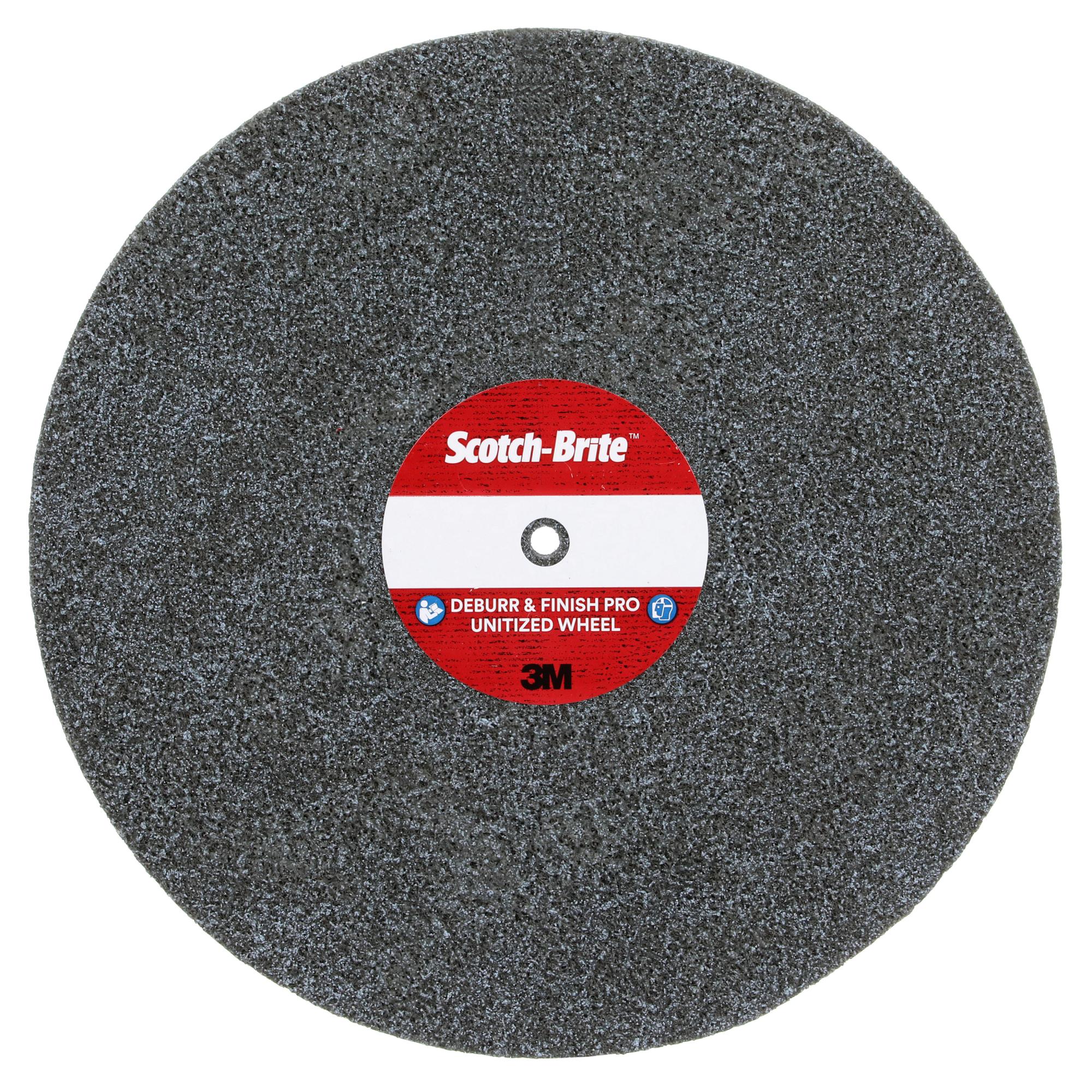 Scotch-Brite Deburr & Finish Pro Unitized Wheel, DP-UW, 6C Medium+