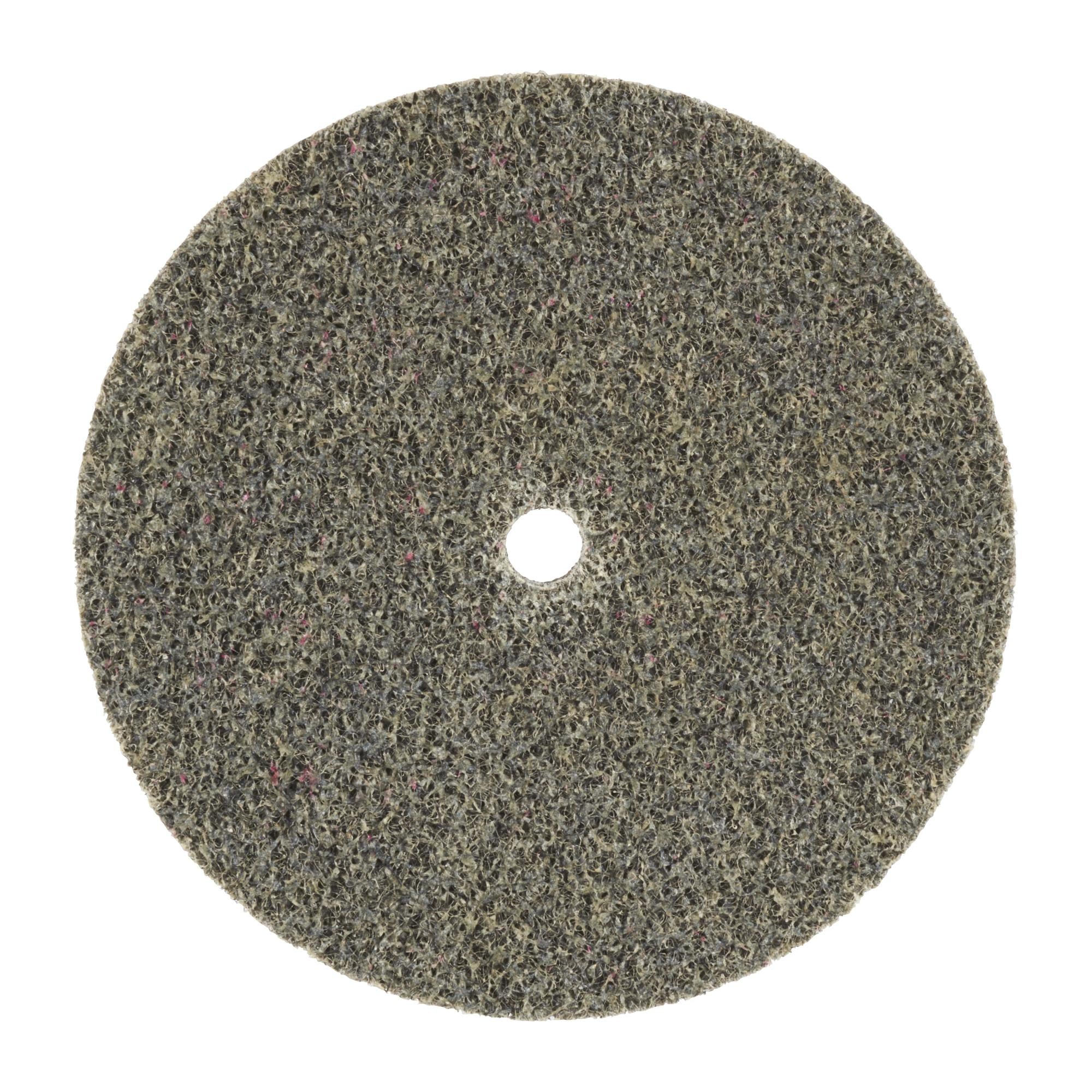 Scotch-Brite EXL Unitized Wheel, 3 in x 1/8 in x 1/4 in, 6S FIN, 40ea/Case