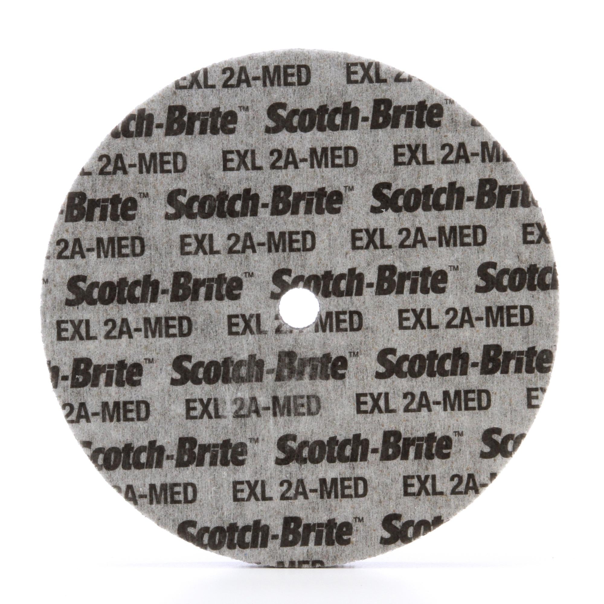 Scotch-Brite EXL Unitized Wheel, XL-UW, 2A Medium, 14 in x 1 in x 1-1/4in Online Sale