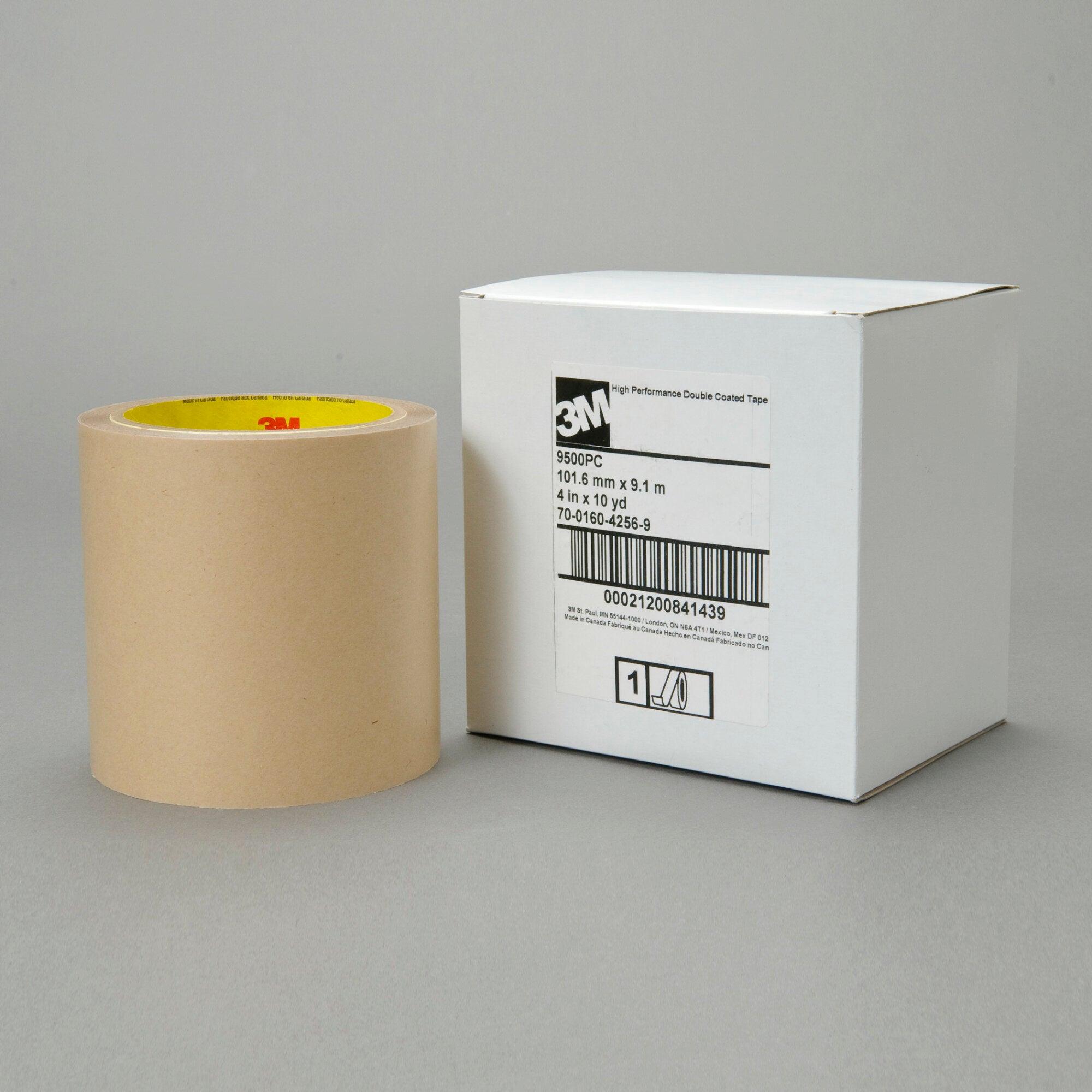 3M Double Coated Tape 9500PC, Clear, 24 in x 36 yd, 5.6 mil, 1 roll percase Discount