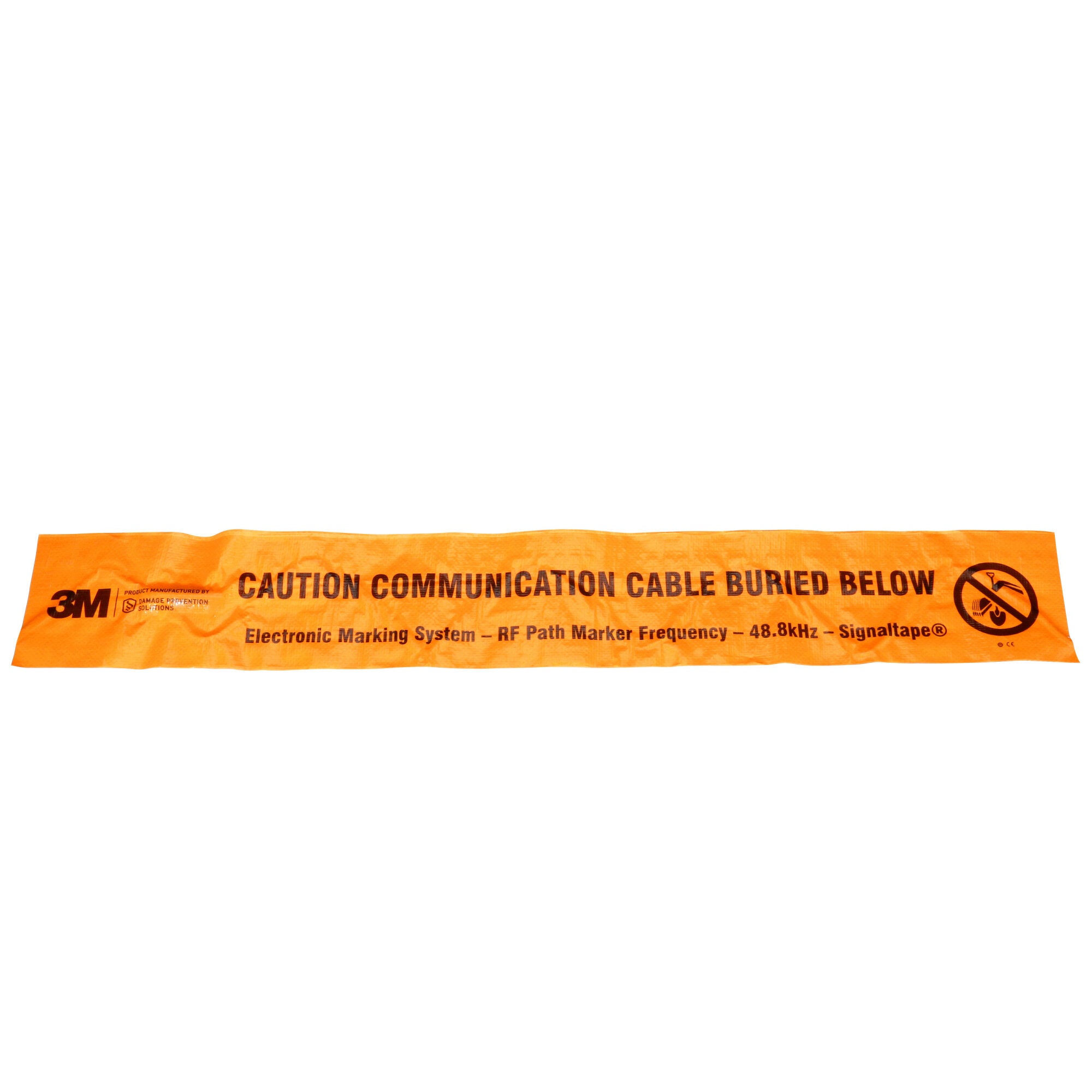 3M Electronic Marking System (EMS) Warning Tape 7901-XT, Orange, 6 in, Telco on Sale