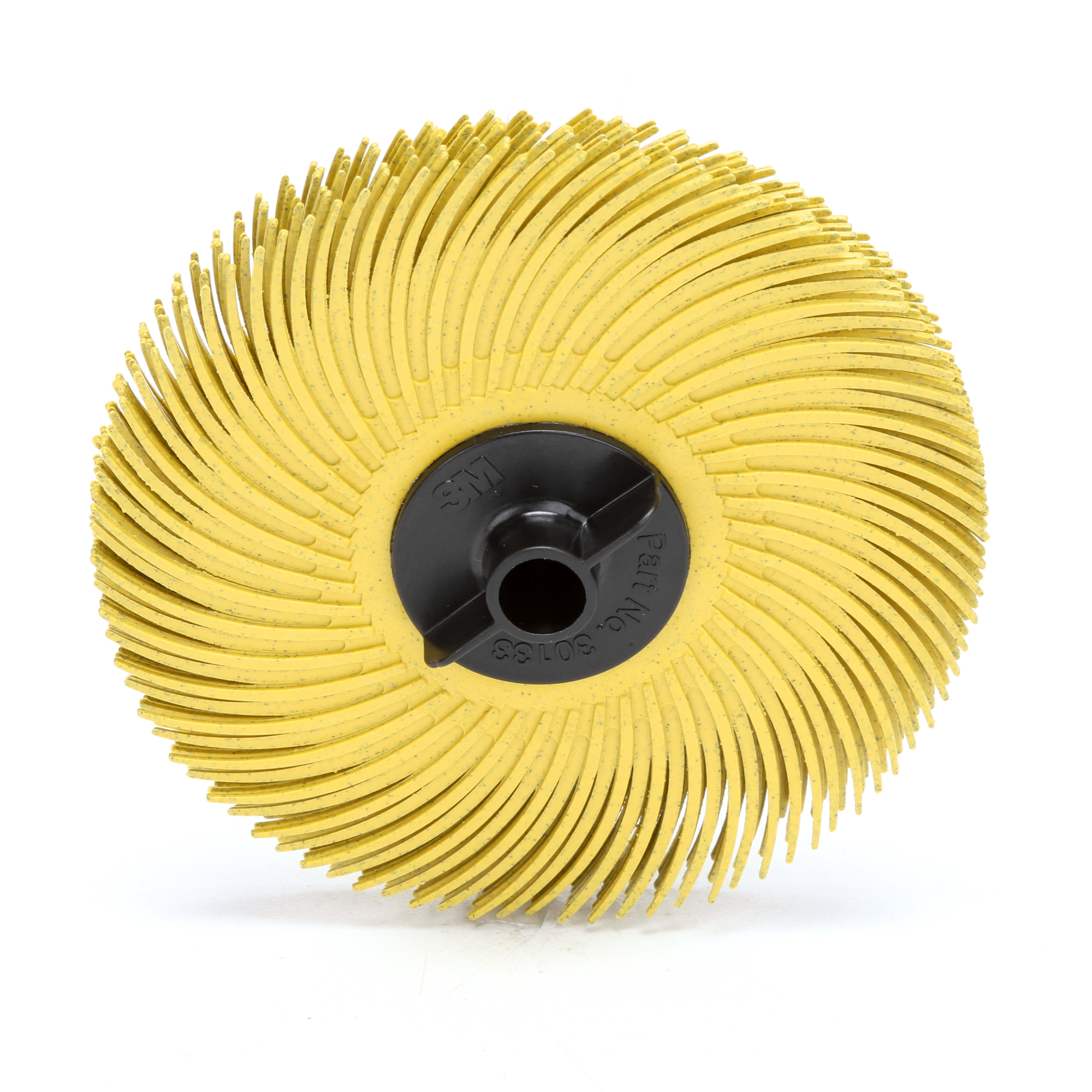 Scotch-Brite Radial Bristle Disc, 3 in x 3/8 in 80, 40/Carton
