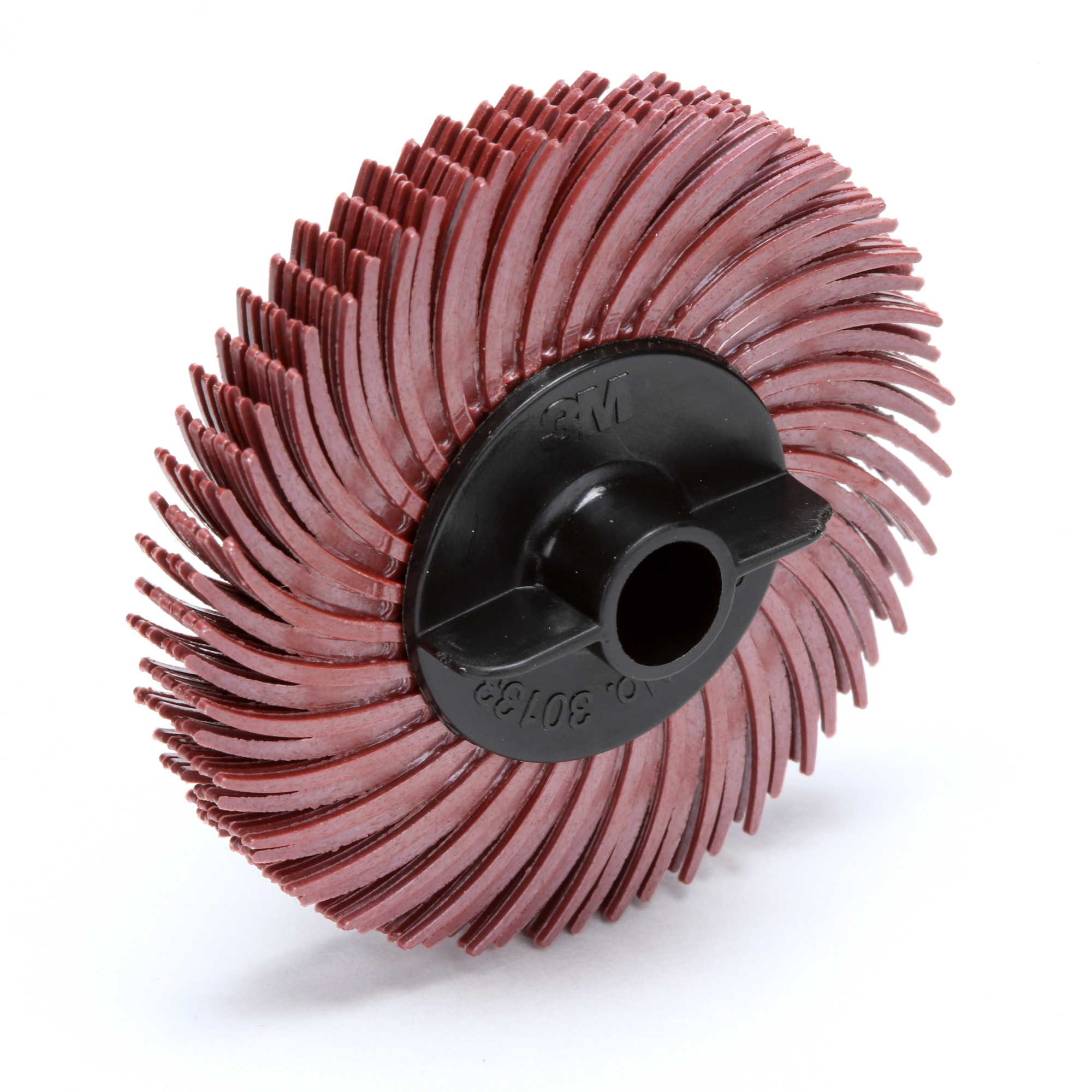 Scotch-Brite Radial Bristle Disc, RB-ZB, 220, 2 in x 3/8 in, Thin Bristle
