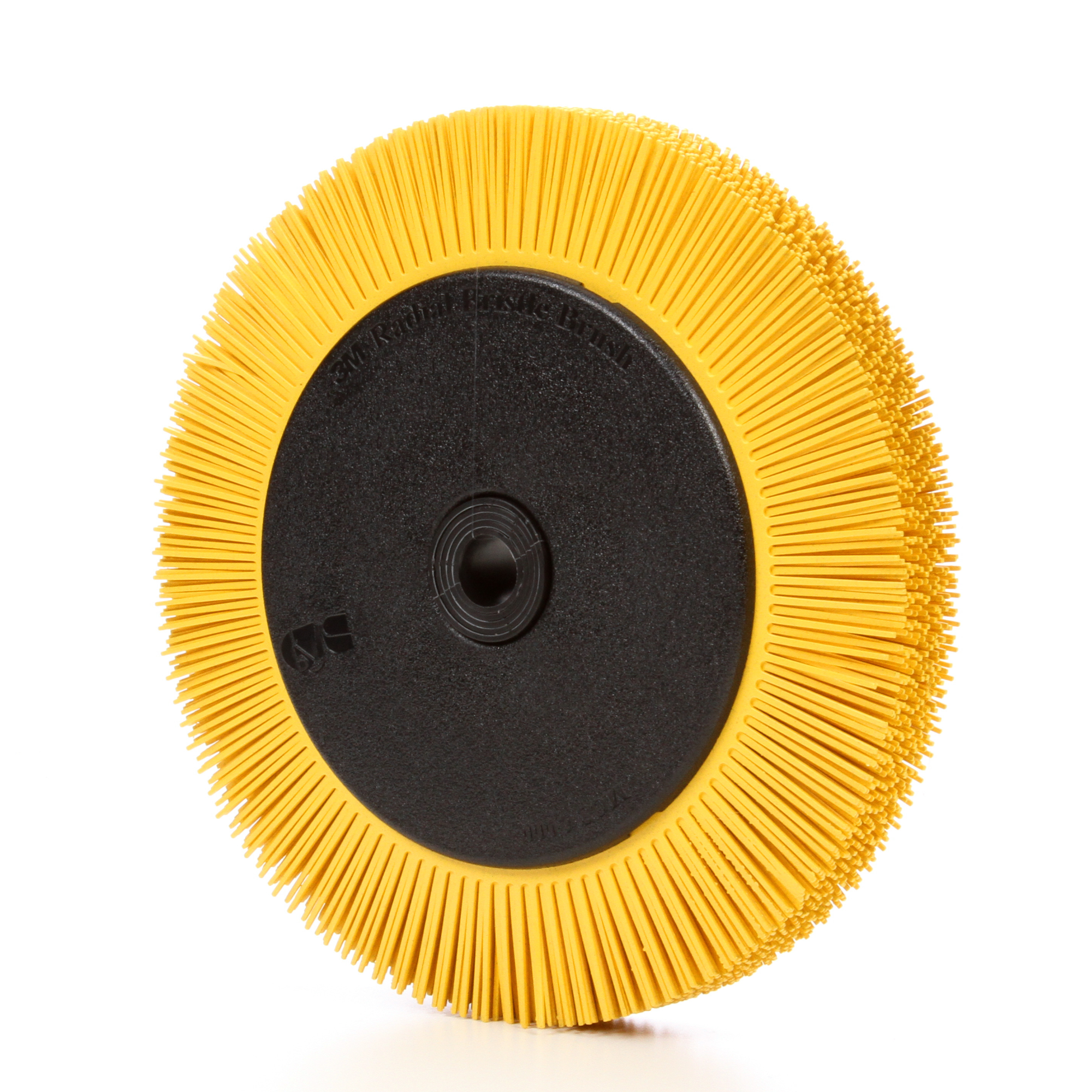 Scotch-Brite Radial Bristle Brush, 8 in x 1 in x 1-1/4 in 80 withFlange Online Sale
