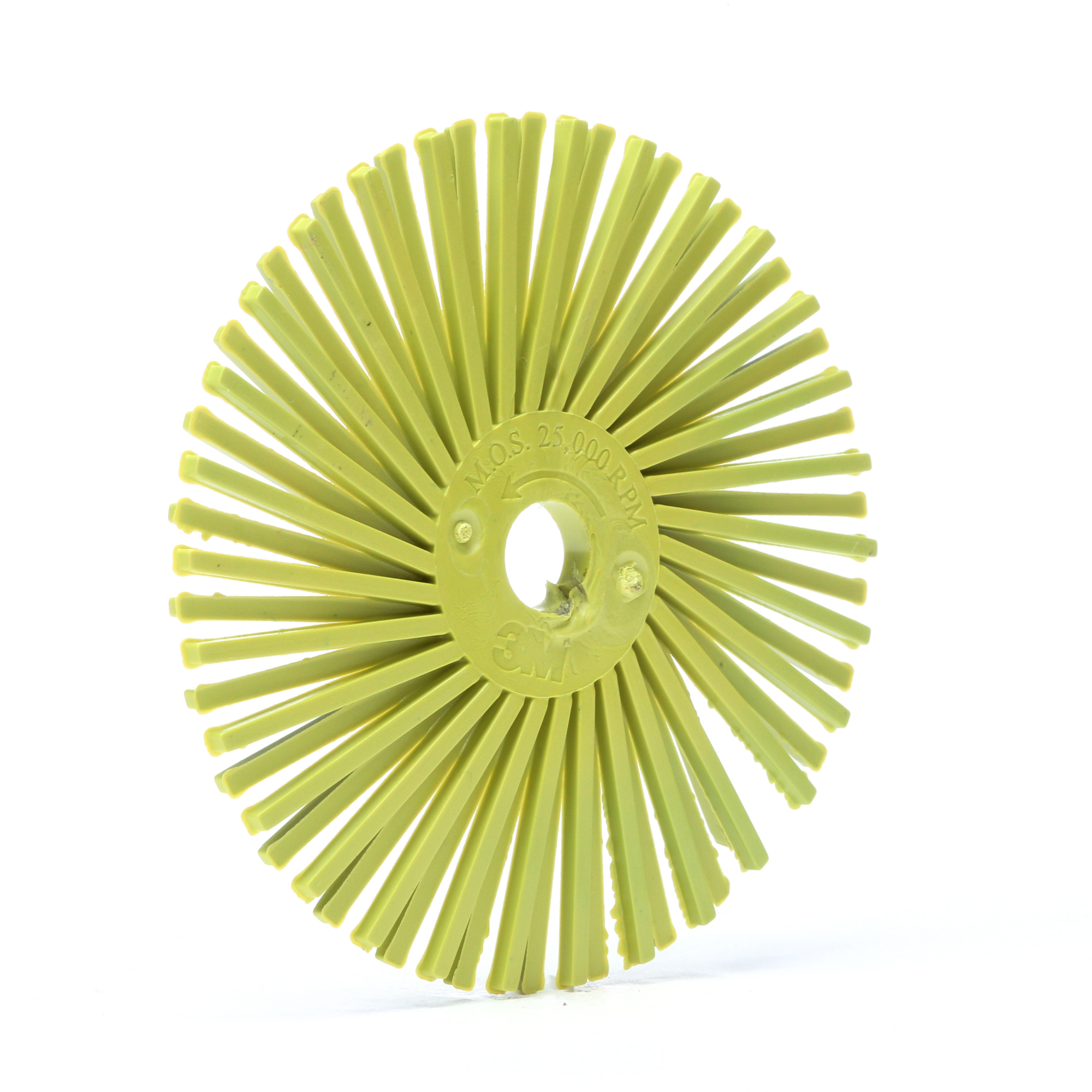 Scotch-Brite Radial Bristle Disc, 3 in x 3/8 in 360, 10/Carton Supply