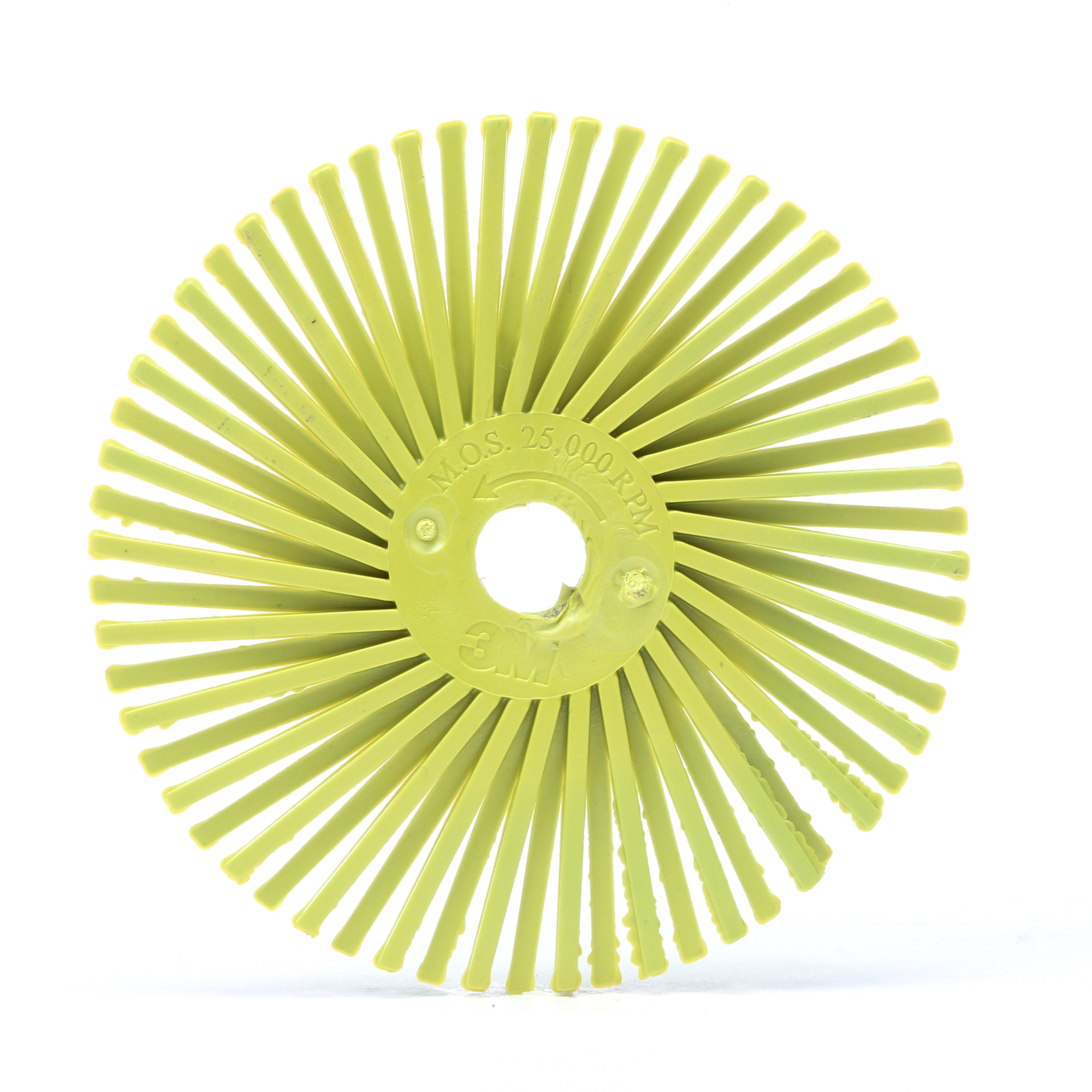 Scotch-Brite Radial Bristle Disc, 3 in x 3/8 in 360, 10/Carton Supply