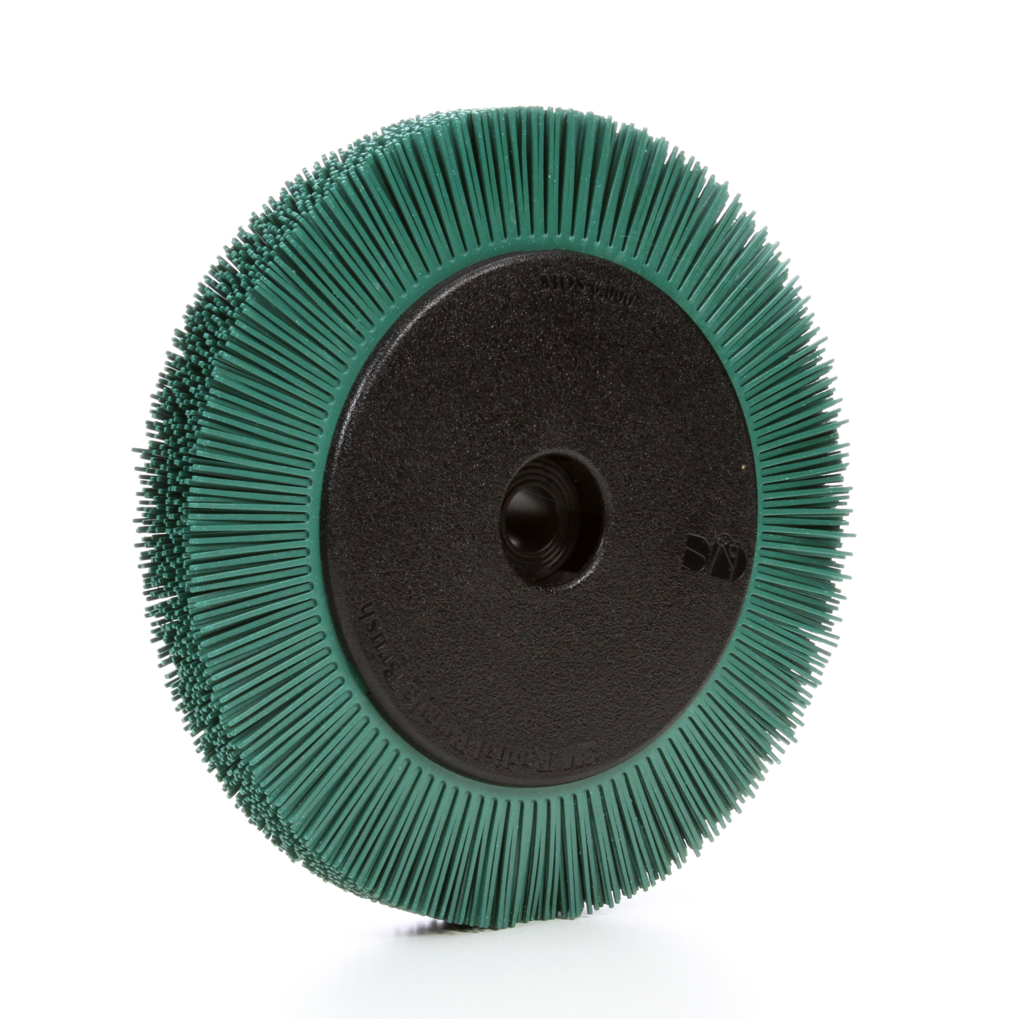 Scotch-Brite Radial Bristle Brush, 8 in x 1 in x 1-1/4 in 50 withFlange Supply