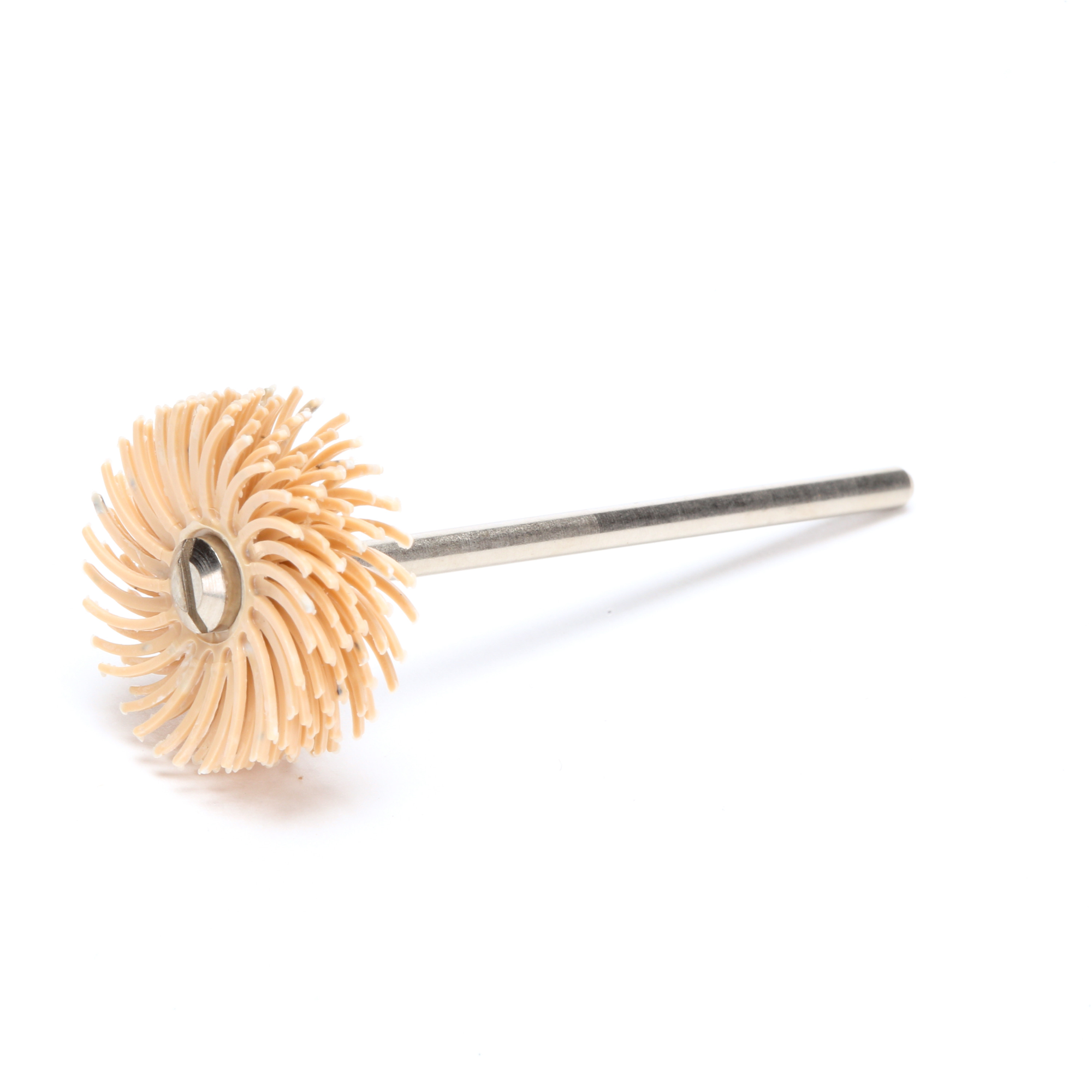 Scotch-Brite Radial Bristle Disc, 3/4 in x 1/16 in 6 Micron, 48/Carton