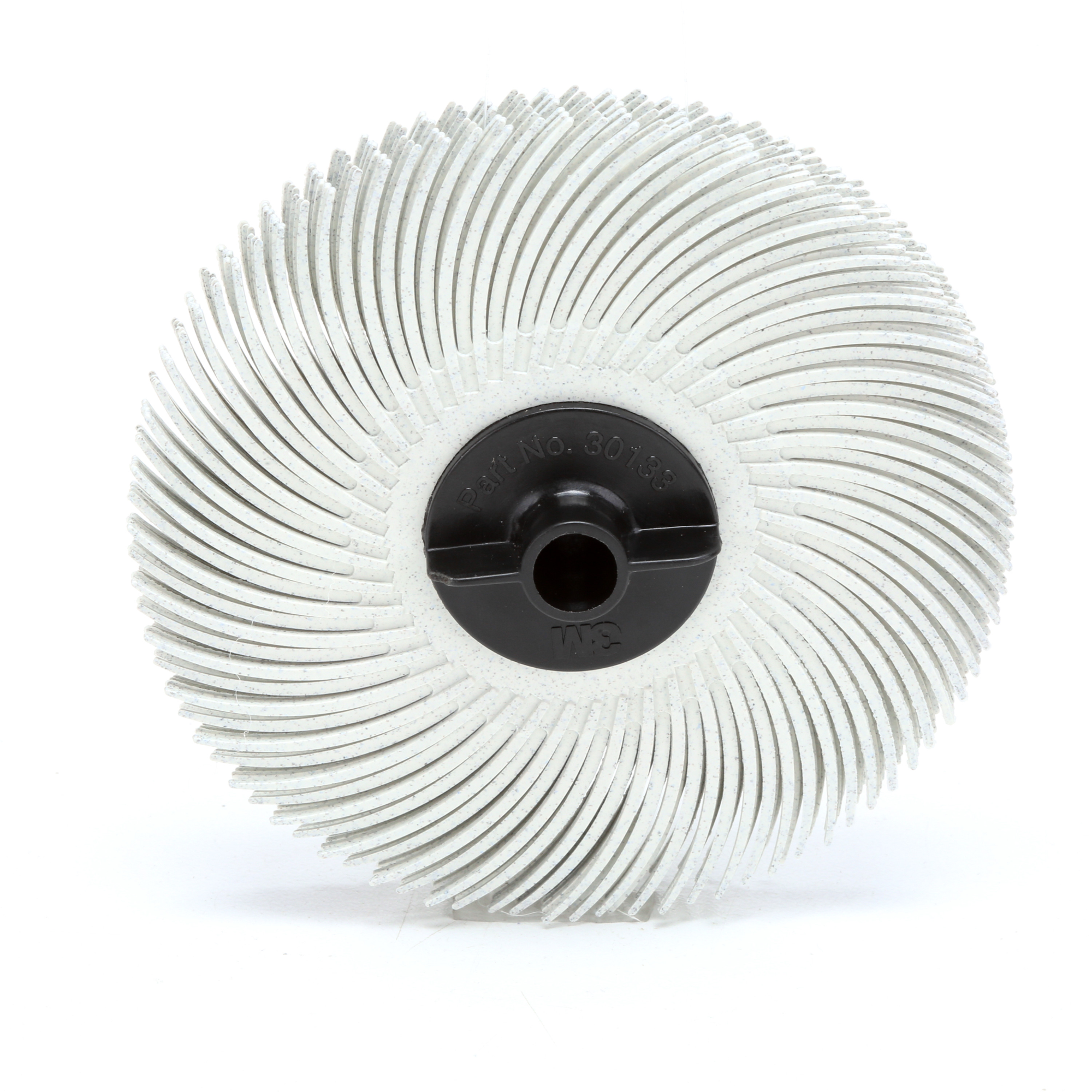 Scotch-Brite Radial Bristle Disc, 3 in x 3/8 in 120, 40/Carton